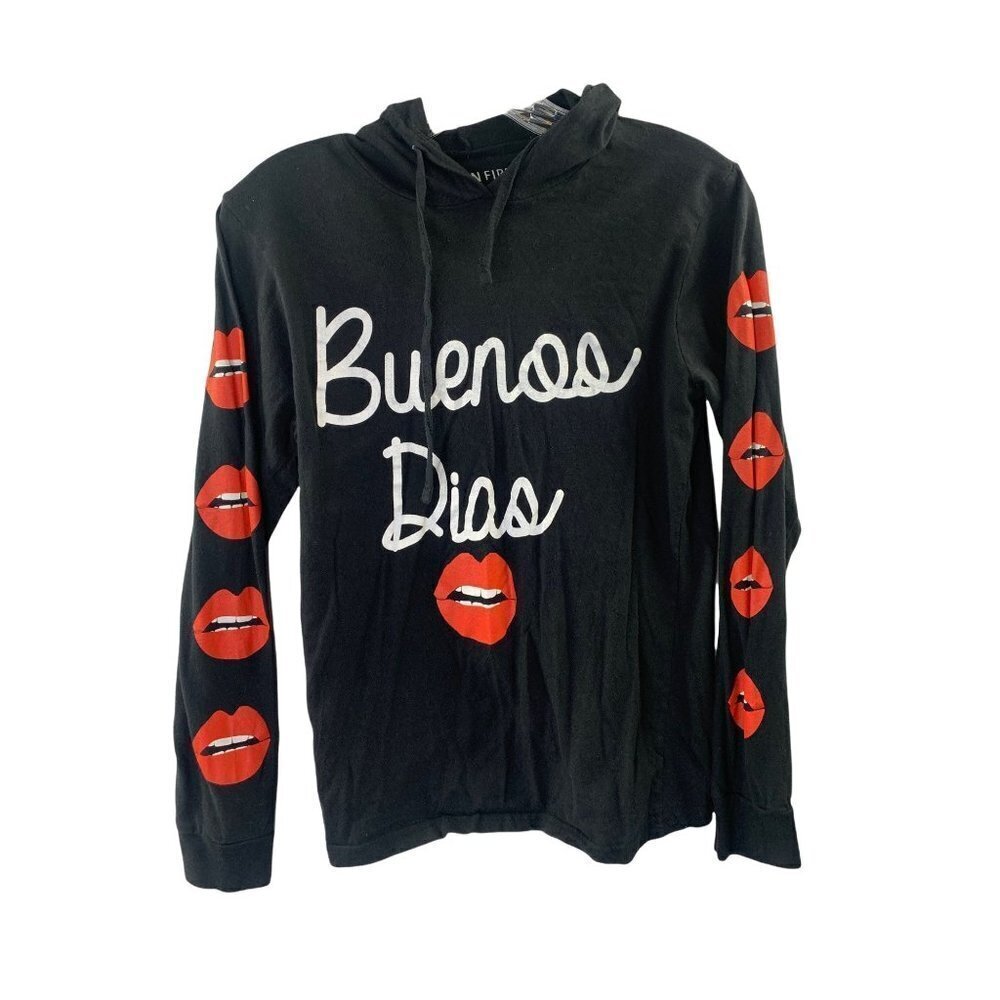 On Fire Women's Lips Long Sleeve Top